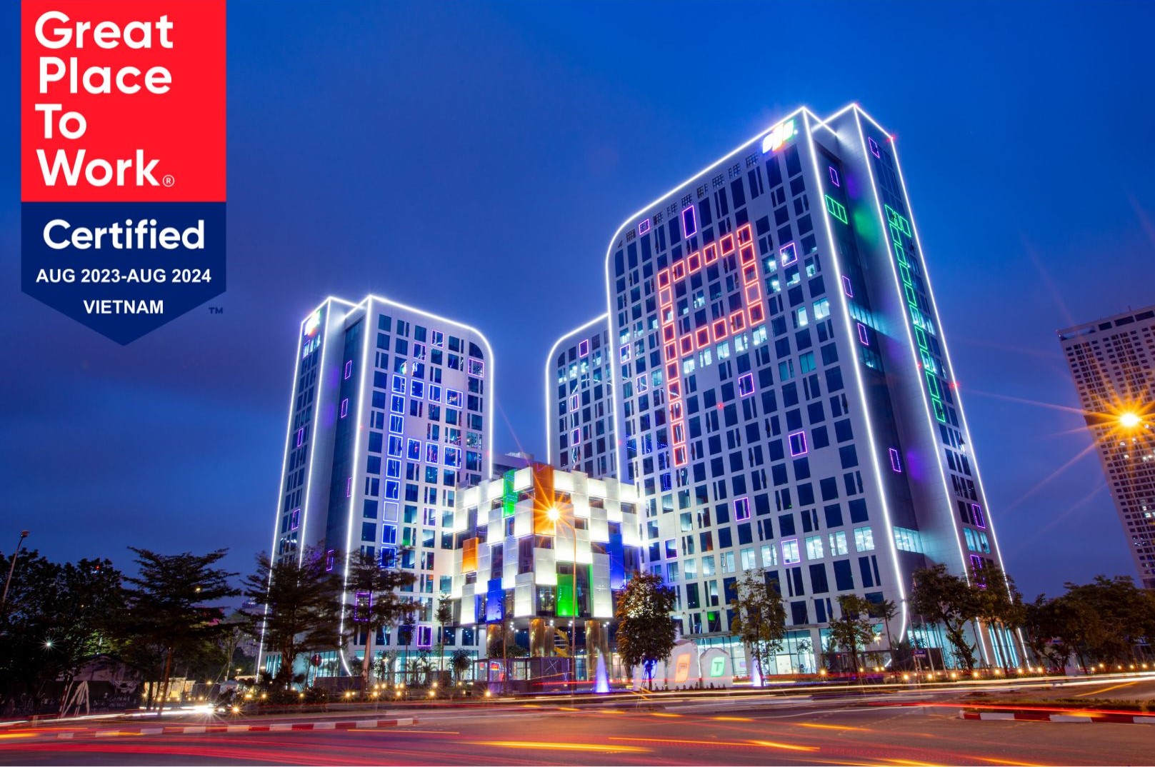 Nơi làm việc xuất sắc nhất Việt Nam 2023-2024 do tổ chức quốc tế Great Place to Work